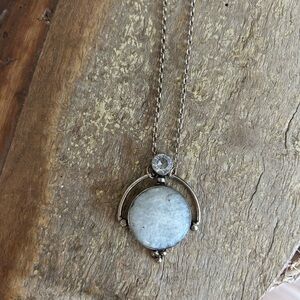 Gemstone Pendant 925 Silver Necklace